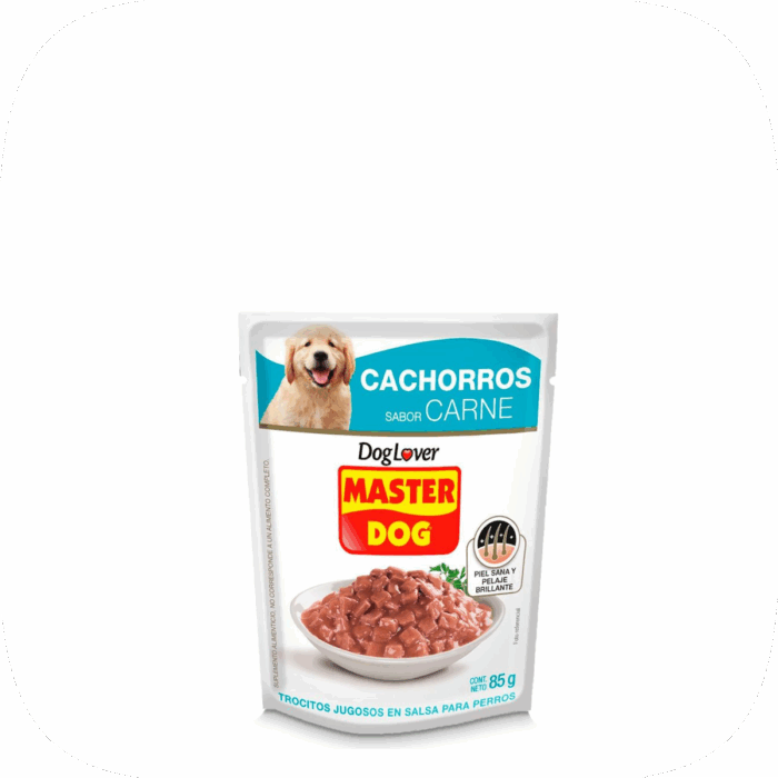 Sachet Master Dog Cachorro Carne 20 Unidades